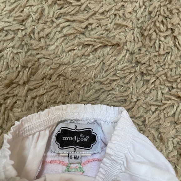 Pumpkin bloomers or diaper cover. 0-6 months. So cute for Halloween pictures! - Picture 3 of 3